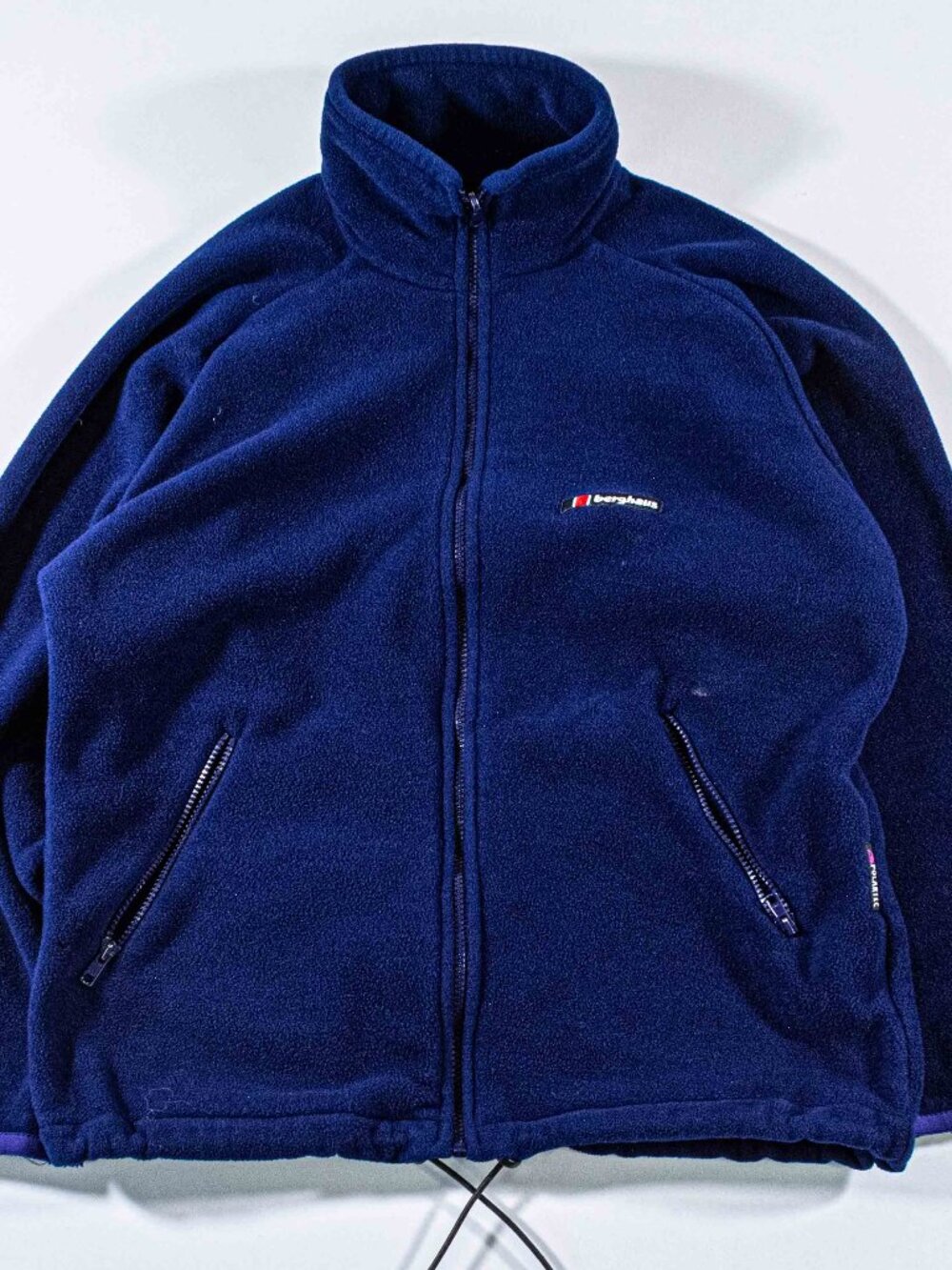 Vintage 90s Berghaus Fleece Jacket Large Made in UK Jamiroquai Full Zip